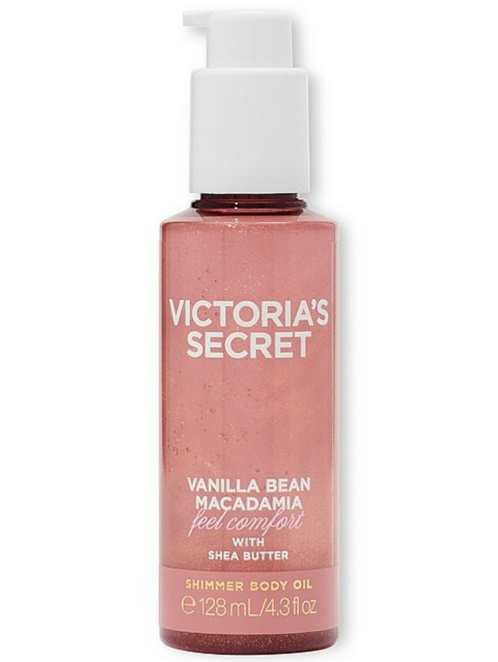 Victoria's Secret Vanilla Bean Macadamia Shimmer Body Oil 4.3oz NEW